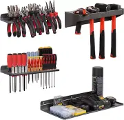Screwdriver Organizer, Metal Plier Organizer Hammer Rack Screwdriver Holder