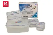 Sistema Klip It Container Set of 7 containers (14pcs) (BPA FREE)