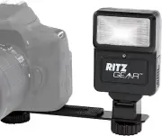 Ritz Gear Digital Slave Flash with Camera Bracket for DSLR Cameras