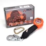 NEW - Pygmy Hog 6' Self-Retracting Lifeline with Steel Snap Hook