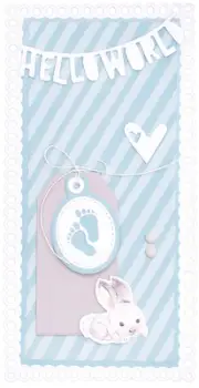 Studio Light Essentials Cutting Die-Nr. 170, Hello World ESCD170