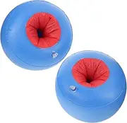 Didiseaon 1 Pair Inflatable Boxing Gloves Punching Balloons Mittens Interactive Punching Balloons Adults Boxing Gloves Inflatable Boxing Balloons Inflatable Fighting Gloves Blue PVC