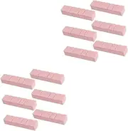 Ipetboom 2sets 6pcs Boxes Mini Pill Organizer with Weekly Compartments Case Portable Medication Container for Daily 6pcs*2