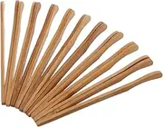 GREENADSCAPE 10PCS Multi Functional Non Stick Food Tongs for Grilling Buffet and Tea Ceremony Comfortable to Use Made of