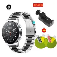 在飛比找Yahoo!奇摩拍賣優惠-xiaomi watch s1 錶帶 金屬錶帶 小米手錶 w