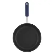Winco AFP-10XC-H 10" Round Gladiator Fry Pan W/ Red Silicone Sleeves, Aluminum