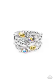 Paparazzi ~ Ethereal Escapade YELLOWIRIDESCENTRing ~NEW RELEASE 2022