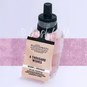 Bath & Body Works A THOUSAND WISHES Wallflowers Plug In Bulb Refill Pink SINGLES