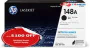 HP Genuine 148A Black Toner for Laserjet pro 4001n/4001dn/4001dw/4101fdn/4101fdw