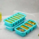 Freezing Tray Soup Freezer Container Set Bpa-free Silicone Trays with Leak-proof