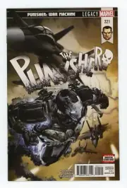 The Punisher #221 NM+ War Machine Armor Low Print 2018 Marvel Comics