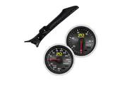 SAAS Dual Pillar Pod w/ Boost & Volts SRD Gauges for Falcon BA BF FPV All