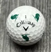 Callaway Chrome Soft Truvis Green Crow Rare New Golf Ball (1)