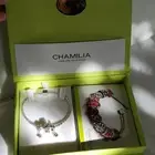 New Pandora Chamilia Charm Bracelet 925 Silver Bracelet In Original Box