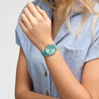 在飛比找Yahoo奇摩購物中心優惠-Swatch SKIN超薄系列手錶 PASTELICIOUS