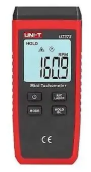 UNI-T UT373 Digital Laser Tachometer Single Trigger Auto RPM Speed
