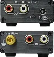 NA2 Phono Preamp for Turntable, Home Audio Stereo Phonograph Preamplifier for LP