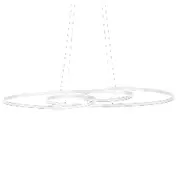 Eglo Gianella Swirl Halo 38W 3000K LED Halo Ring Pendant Light