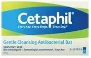 3 PACK OF Cetaphil Antibacterial Gentle Cleansing Bar 127G