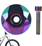 Bikes Headset Top Caps,Safe and Non-Slip Bikes Bowl Cover | Sturdy Cycling Accessories Bikes Stem Cover for Professional Cyclists