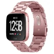 Replacement Stainless Steel Watch Strap Compatible with the Fitbit Versa