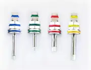 4 Dental Hex Drivers Adapter for Implant Ratchet Long & Short 1.25mm & 2.42mm