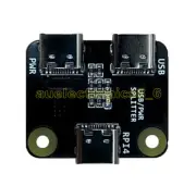 Type-C Power Splitter Power Distributor for Raspberry Pi 4 USB One-in-Two Module