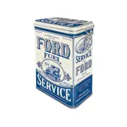 Nostalgic-Art Clip Top Tin Ford - Fuel & Service