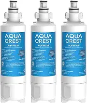 3X AQUACREST 257760 Fridge Water Filter, Compatible with Panasonic CNRAH-257760 125950 NR-B53V1 NR-B53V1-WB/X1D NR-BG53V2 NR-BG53VW2 NR-B53V2-XE NR-B54X1-WB/E EFF-6032B AH-PCN FL-330 FFL-170P