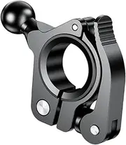 GLEAVI Aluminum Alloy Ball Head Mount Base Adapter for Motorcycle Handlebars Compatible Phone Holder and Camera Support Easy to Install Suitable for Scooters and Bicycles
