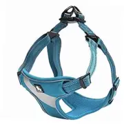 Dog Harness TLH5991 Anti Pull Safety Vest Step-in Style Harness Medium Blue