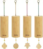 ✨Bamboo Wind Chime Indoor Sound Therapy Instruments Buddha Handmade Wind Chimes