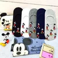 在飛比找蝦皮購物優惠-韓國直送 迪士尼米奇男女隱形襪子 船型襪可愛流行時尚 正韓 