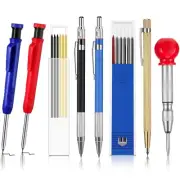 8Pcs Carpenter Scriber Marking Kit for Glass, Ceramics, Steel