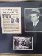 Albert Anastasia - Gambino Mafia 1957 Framed