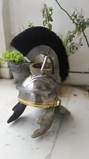 Medieval Vintage Knight Roman Centurion Armor Helmet Larp Halloween Gift Item