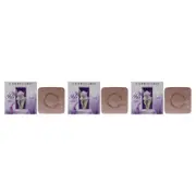 LErbolario Iris Bar Soap - Pack of 3 For Unisex 3.5 oz Soap
