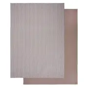 Davis & Waddell Butcher Set Of 2 Stripe Tea Towels