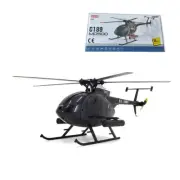 RC Helicopter, MD500 C189 Aircraft Model 1/28 2.4G 4CH Single-Rotor Helicopter M