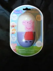 New Peppa Pig Tumbler Night Light Twist Top to Activate Light with Weighted Base