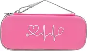 PAMINGONO Portable Stethoscope Carry Case Hardshell Protective Storage Bag for Medical Supplies Shockproof and Wear Resistant Design Convenient Travel for Nurses and Emergency