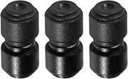 Replacement Anodized Titanium Thumb Stud Set, Custom Thumb Studs for Benchmade Bugout 535 Series Knives and 535S, 535GRY-1,535SGRY-1(3Pcs,Black)