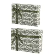 Green Gift Boxes 10pcs Birthday Favour Packaging Boxes Party Wedding Gift Wrap