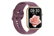 Bluetooth Smart Watch 2.1" Touch Screen Call Heart Rate Blood Pressure BT 5.0 - Purple