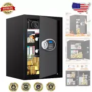 Alloy Steel Digital Safe Box—3.0 Cu Ft Fireproof, Waterproof, Secure Storage
