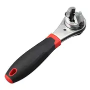 Multifunction 6.35Mm-22.2Mm Adjustable Ratchet Wrench/Ratchet Spanner Chrome Vanadium High Torque