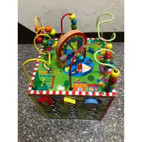 在飛比找蝦皮購物優惠-寶寶多元智能迷宮 五面益智玩具 統感玩具 Alex toys