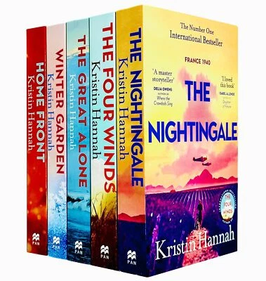Kristin Hannah Collection 5 Books Set (The Nightingale, The Four Winds, The