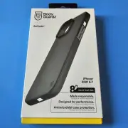 BodyGuardz Solitude Series Case for Apple iPhone 13 Pro Max - BLACK SMOKE /CLEAR