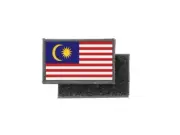 Flag patch printed badge country malaysia